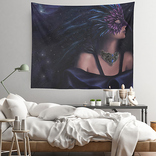 

Woman Wall Tapestry Art Decor Blanket Curtain Hanging Home Bedroom Living Room Decoration