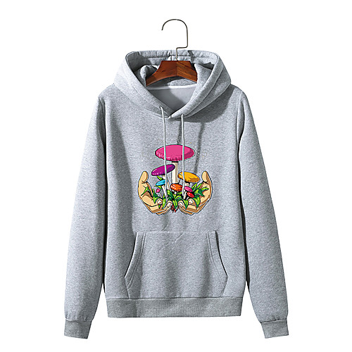 

Men's Hoodie Print Print Daily Hot Stamping Streetwear Hoodies Sweatshirts Wine Red Blue Purple