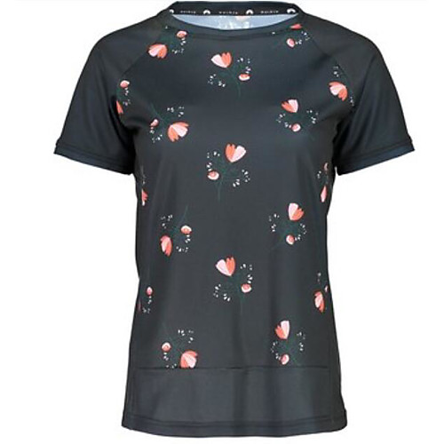 

CAWANFLY Women's Short Sleeve Cycling Jersey Summer Black Bike Tracksuit Jersey Top Road Bike Cycling Quick Dry Sports Clothing Apparel / Micro-elastic