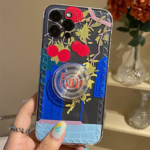 

Phone Case For Apple Back Cover iPhone 12 Pro Max 11 SE 2020 X XR XS Max 8 7 Shockproof Dustproof with Stand Graphic TPU