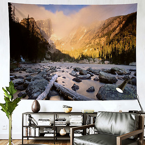 

Landscape Wall Tapestry Art Decor Blanket Curtain Hanging Home Bedroom Living Room Decoration Polyester