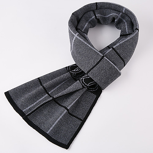 

Men's Rectangle Scarf Daily As Per Picture Scarf Solid Colored