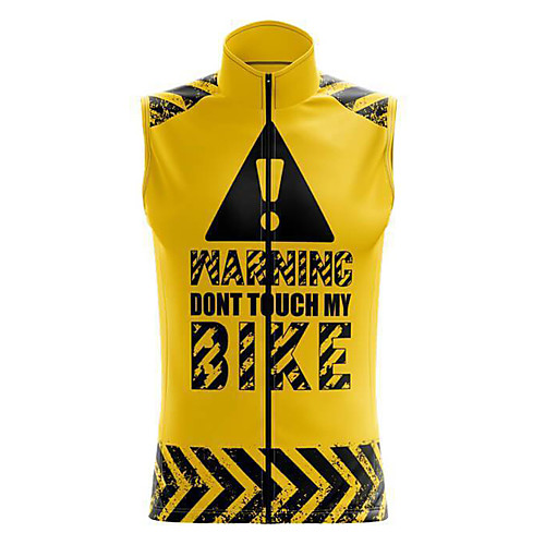 

21Grams Women's Sleeveless Cycling Jersey Summer Spandex Yellow Bike Top Mountain Bike MTB Road Bike Cycling Quick Dry Moisture Wicking Sports Clothing Apparel / Stretchy / Athleisure