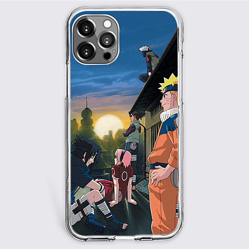

Naruto Cartoon Characters Phone Case For Apple iPhone 12 Pro Max 11 SE 2020 X XR XS Max 8 7 6 Unique Design Protective Case Shockproof Dustproof Back Cover TPU