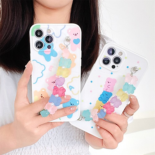 

Phone Case For Apple Back Cover iPhone 12 Pro Max 11 SE 2020 X XR XS Max 8 7 6 Shockproof Dustproof Cartoon TPU