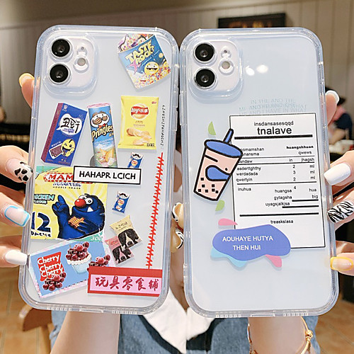 

Phone Case For Apple Back Cover iPhone 12 Pro Max 11 SE 2020 X XR XS Max 8 7 Shockproof Dustproof Graphic TPU