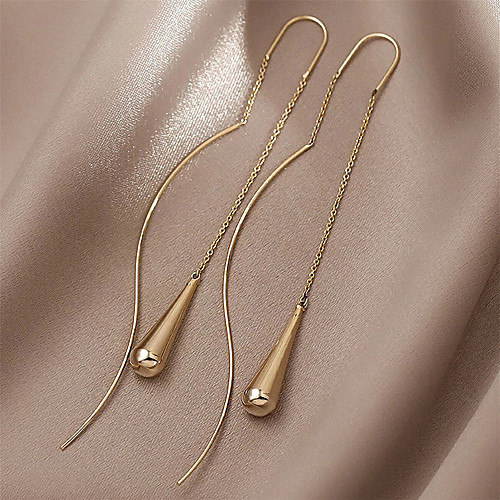 

Women's Drop Earrings Earrings Drop Holiday Elegant Romantic Fashion Cool Sweet Earrings Jewelry Gold For Wedding Gift Formal Beach Festival 1 Pair