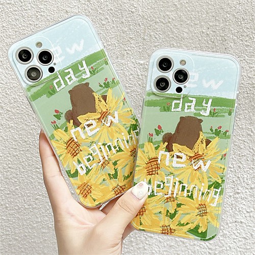 

Phone Case For Apple Back Cover iPhone 12 Pro Max 11 SE 2020 X XR XS Max 8 7 Shockproof Dustproof Cartoon TPU