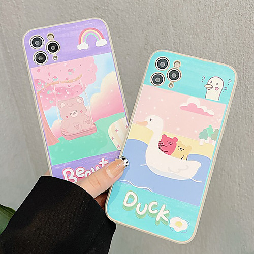 

Phone Case For Apple Back Cover iPhone 12 Pro Max 11 SE 2020 X XR XS Max 8 7 Shockproof Dustproof Graphic TPU
