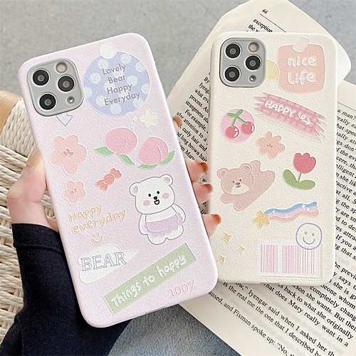 

Phone Case For Apple Back Cover iPhone 12 Pro Max 11 SE 2020 X XR XS Max 8 7 Shockproof Dustproof Cartoon TPU