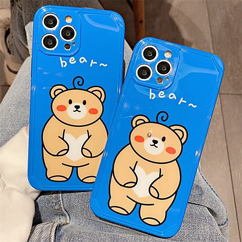 

Phone Case For Apple Back Cover iPhone 12 Pro Max 11 SE 2020 X XR XS Max 8 7 Shockproof Dustproof Cartoon TPU