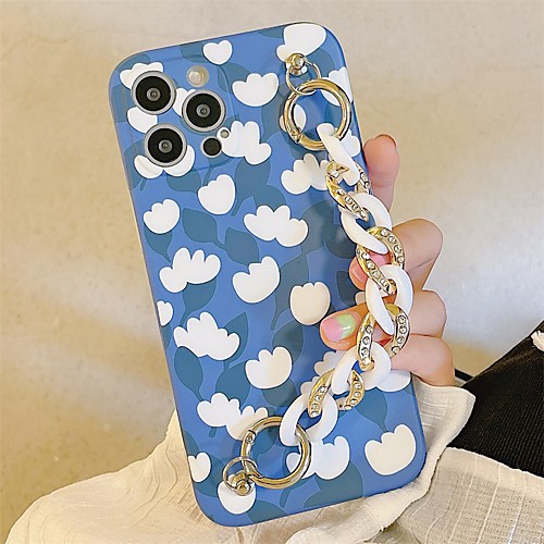 

Phone Case For Apple Back Cover iPhone 12 Pro Max 11 SE 2020 X XR XS Max 8 7 Shockproof Dustproof Flower TPU