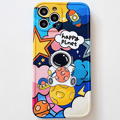 

Phone Case For Apple Back Cover iPhone 12 Pro Max 11 SE 2020 X XR XS Max 8 7 Shockproof Dustproof Cartoon TPU