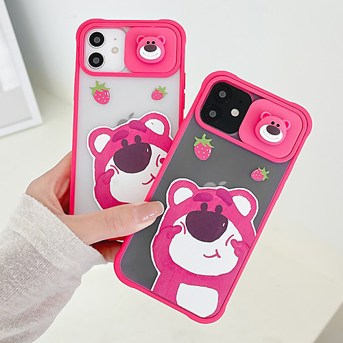 

Phone Case For Apple Back Cover iPhone 12 Pro Max 11 SE 2020 X XR XS Max 8 7 Shockproof Dustproof Cartoon Graphic TPU