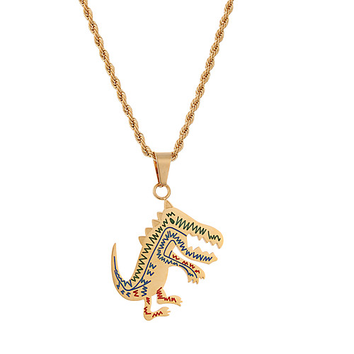 

lureme Hip Hop Pendant Necklace 14K Gold 24 Length Dice Canvas shoes Whistle US Dollar Necklace