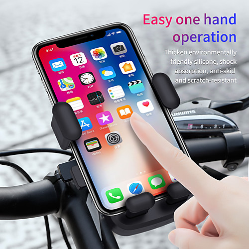 

Phone Holder Stand Mount Car Bike & Motorcycle Phone Mount Car Holder Phone Holder Adjustable 360°Rotation ABS Phone Accessory iPhone 12 11 Pro Xs Xs Max Xr X 8 Samsung Glaxy S21 S20 Note20