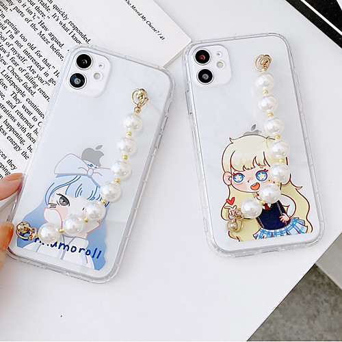 

Phone Case For Apple Back Cover iPhone 12 Pro Max 11 SE 2020 X XR XS Max 8 7 6 Shockproof Dustproof Graphic Transparent TPU
