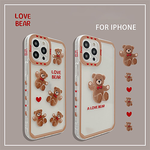 

Phone Case For Apple Back Cover iPhone 12 Pro Max 11 SE 2020 X XR XS Max 8 7 Shockproof Dustproof Cartoon TPU