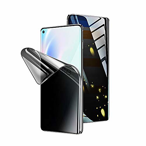 

premium privacy hydrogel protective film for huawei p30 pro, 2 pieces soft tpu screen protectors [anti-spy] [full coverage] [clear hd] (not tempered glass)