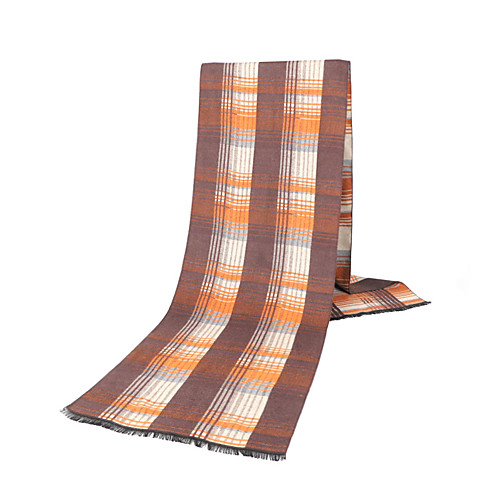 

Men's Rectangle Scarf Daily Wear As Per Picture Scarf Print