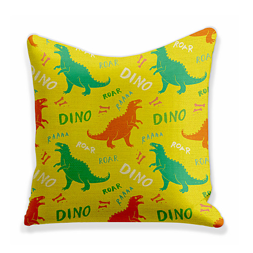 

Dinosaur Double Side Cushion Cover 1PC Soft Decorative Square Throw Pillow Cover Cushion Case Pillowcase for Bedroom Livingroom Superior Quality Machine Washable Outdoor Cushion for Sofa Couch Bed Chair