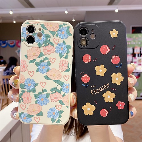 

Phone Case For Apple Back Cover iPhone 12 Pro Max 11 SE 2020 X XR XS Max 8 7 Shockproof Dustproof Cartoon TPU