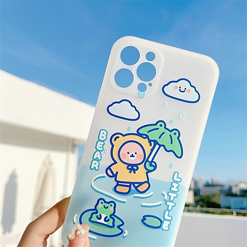

Phone Case For Apple Back Cover iPhone 12 Pro Max 11 SE 2020 X XR XS Max 8 7 6 Shockproof Dustproof Cartoon TPU