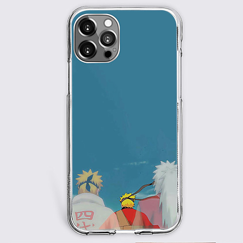 

Naruto Cartoon Characters Phone Case For Apple iPhone 12 Pro Max 11 SE 2020 X XR XS Max 8 7 6 Unique Design Protective Case Shockproof Dustproof Back Cover TPU