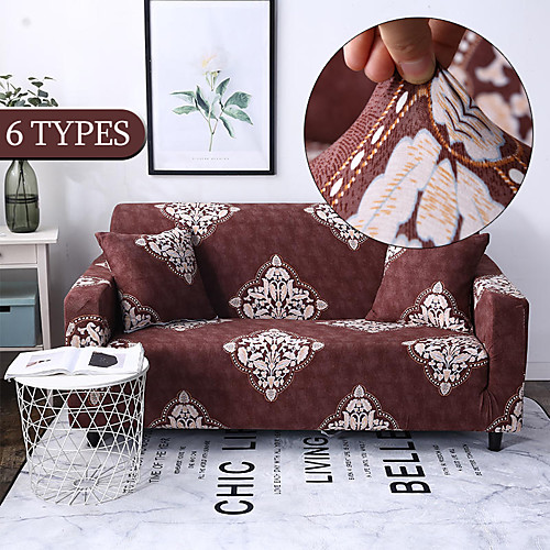 

Sofa Covers for Living Room Stretch Sofa Protector Anti-dust Elastic L-shape Corner Couch Cover Loveseat Chair Fit for 1-4 Cushion Couch and L Shape Sofa (1pcFree Send a Pillowcase)