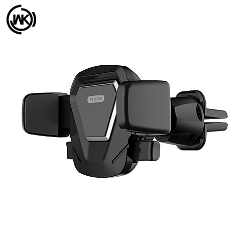 

WEKOME Phone Holder Stand Mount Car Air Vent Outlet Grille Buckle Type Adjustable 360°Rotation Polycarbonate Silicone Metal Phone Accessory iPhone 12 11 Pro Xs Xs Max Xr X 8 Samsung Glaxy S21 S20