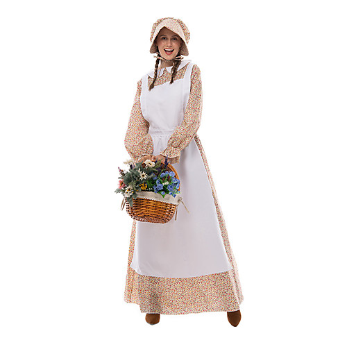 

Princess Clara Cosplay Costume Outfits Women's Movie Cosplay Cosplay Halloween White Dress Christmas Halloween Masquerade Polyester