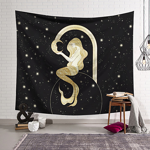 

Mermaid Wall Tapestry Art Decor Blanket Curtain Hanging Home Bedroom Living Room Decoration Polyester