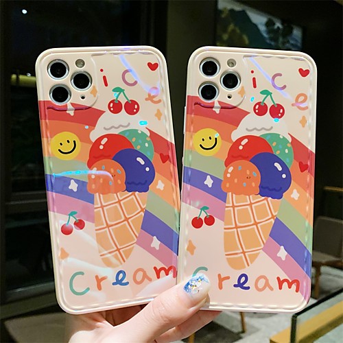 

Phone Case For Apple Back Cover iPhone 12 Pro Max 11 SE 2020 X XR XS Max 8 7 Shockproof Dustproof Cartoon TPU