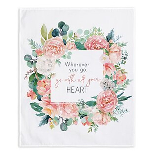 

Floral Wall Tapestry Art Decor Blanket Curtain Hanging Home Bedroom Living Room Decoration