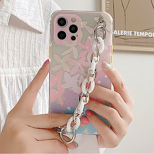 

Phone Case For Apple Back Cover iPhone 12 Pro Max 11 SE 2020 X XR XS Max 8 7 Shockproof Dustproof Geometric Pattern TPU