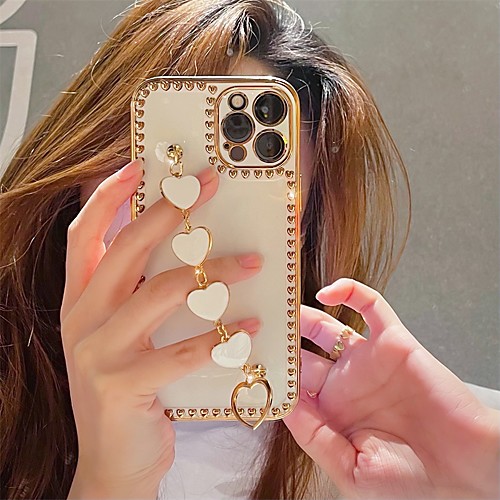 

Phone Case For Apple Back Cover iPhone 12 Pro Max 11 SE 2020 X XR XS Max 8 7 Shockproof Dustproof Transparent Solid Colored TPU