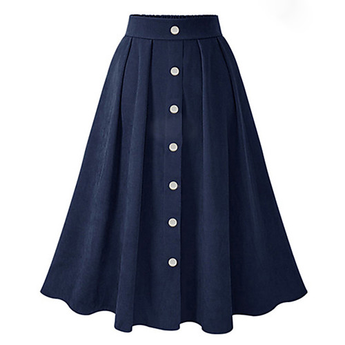 

Women's Vacation Casual / Daily Basic Streetwear Capris Skirts Solid Colored Ruched Tulle Blushing Pink Black Navy Blue
