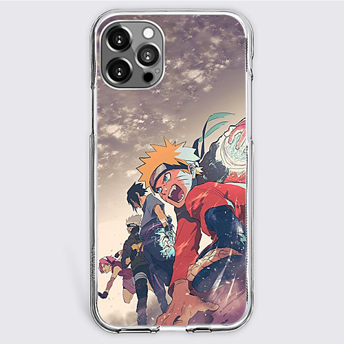 

Naruto Cartoon Characters Phone Case For Apple iPhone 12 Pro Max 11 SE 2020 X XR XS Max 8 7 6 Unique Design Protective Case Shockproof Dustproof Back Cover TPU