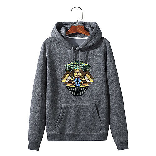 

Men's Hoodie Print Print Daily Hot Stamping Streetwear Hoodies Sweatshirts Wine Red Blue Purple