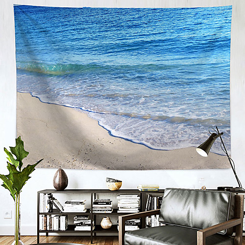 

Landscape Wall Tapestry Art Decor Blanket Curtain Hanging Home Bedroom Living Room Decoration Polyester Ocean