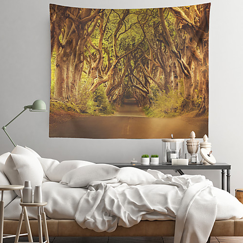 

Forest Wall Tapestry Art Decor Blanket Curtain Hanging Home Bedroom Living Room Decoration
