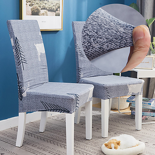 

Elk forest 1Pcs Chair Cover for Dining Room Mandala Print Chairs Covers High Back for Living Room Party Wedding Christmas Decoration