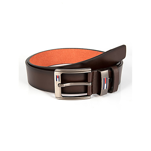 

Men's Waist Belt Party & Evening Festival Brown Belt Solid Color