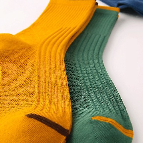 

Men's Socks Multi Color Socks Warm Casual Multi color 5 Pairs