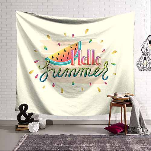 

Summer Time Wall Tapestry Art Decor Blanket Curtain Hanging Home Bedroom Living Room Decoration Polyester