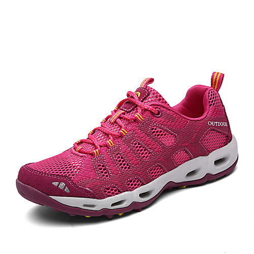 

Women's Trainers Athletic Shoes Flat Heel Round Toe Athletic Outdoor Mesh Solid Colored Purple Peach Light Grey