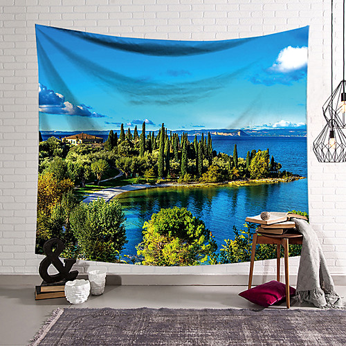 

Landscape Wall Tapestry Art Decor Blanket Curtain Hanging Home Bedroom Living Room Decoration Polyester