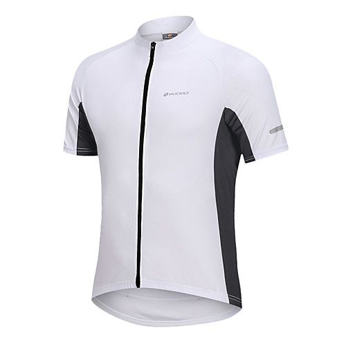 

Nuckily Women's Men's Short Sleeve Cycling Jersey Summer Red Blue Green Bike Top Mountain Bike MTB Road Bike Cycling Anatomic Design Quick Dry Sports Clothing Apparel / Micro-elastic / Athletic