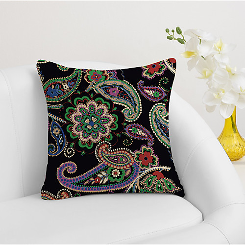 

Paisley Bandanna Double Side Cushion Cover 1PC Soft Decorative Square Throw Pillow Cover Cushion Case Pillowcase for Bedroom Livingroom Superior Quality Machine Washable Outdoor Indoor Cushion for Sofa Couch Bed Chair