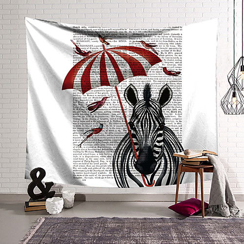 

Circus Animal Wall Tapestry Art Decor Blanket Curtain Hanging Home Bedroom Living Room Decoration Polyester